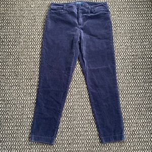 Old Navy Blue Pixie Mid-Rise Pants